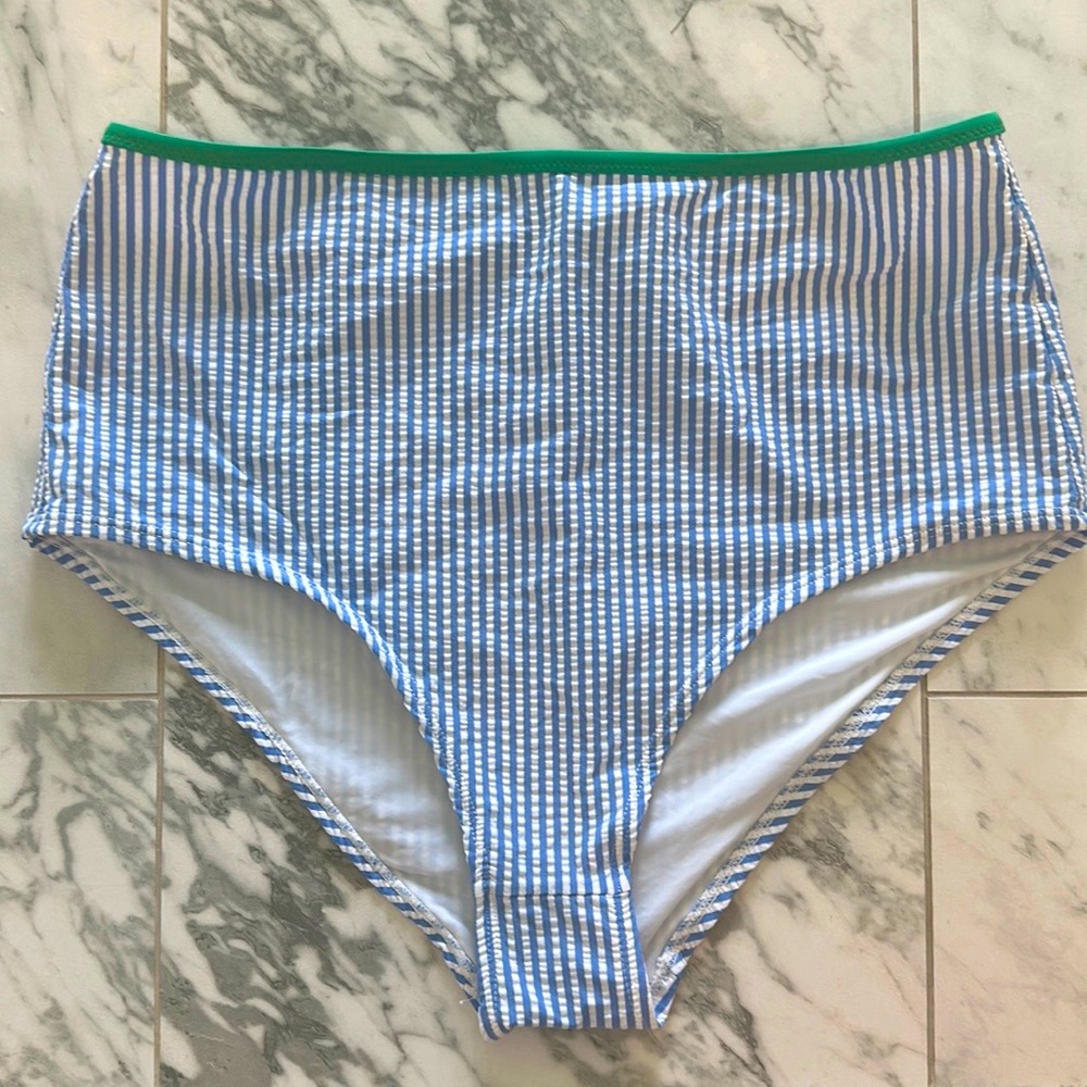J. Crew women’s seersucker bikini bottom